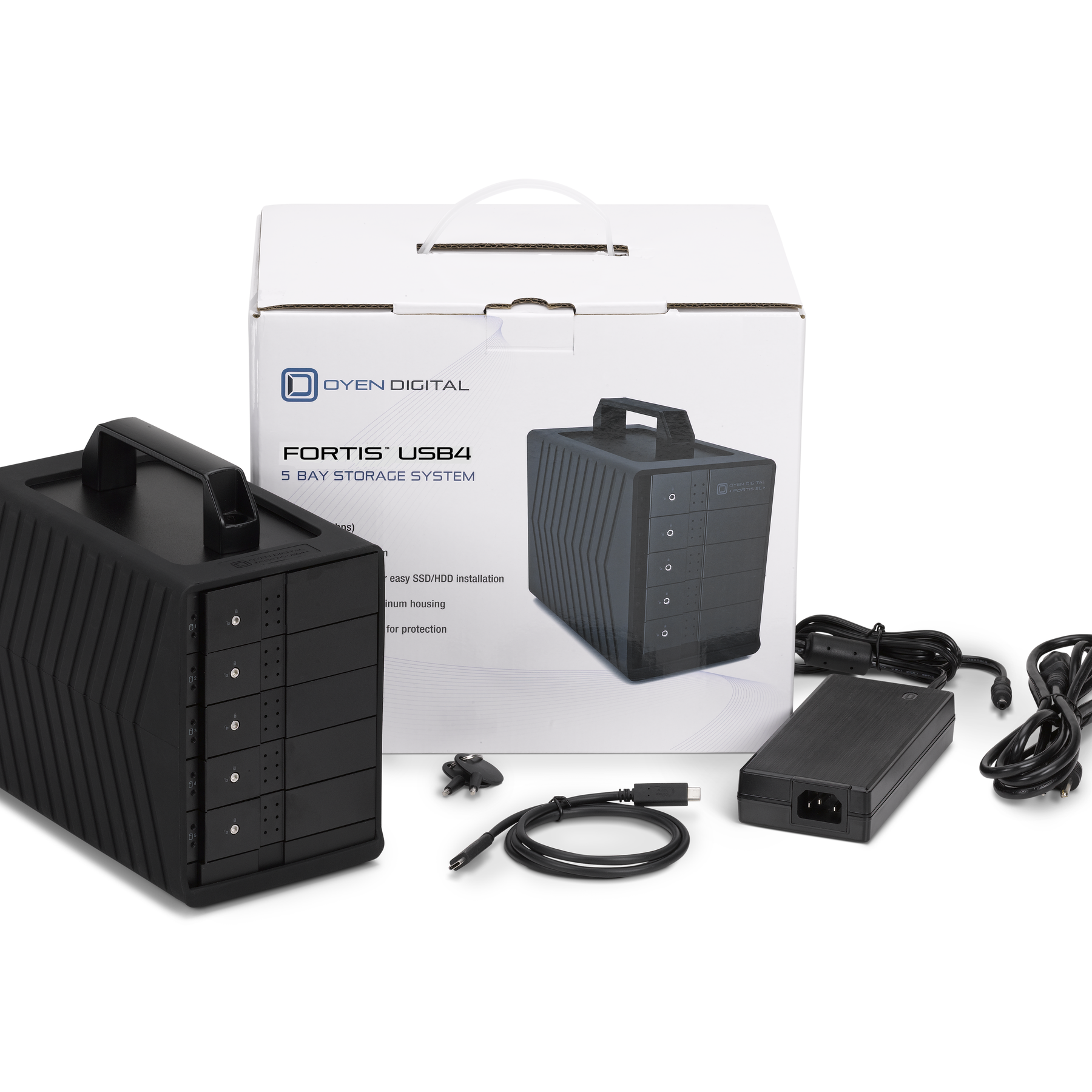 Fortis USB4 5-Bay 40Gbps External Drive