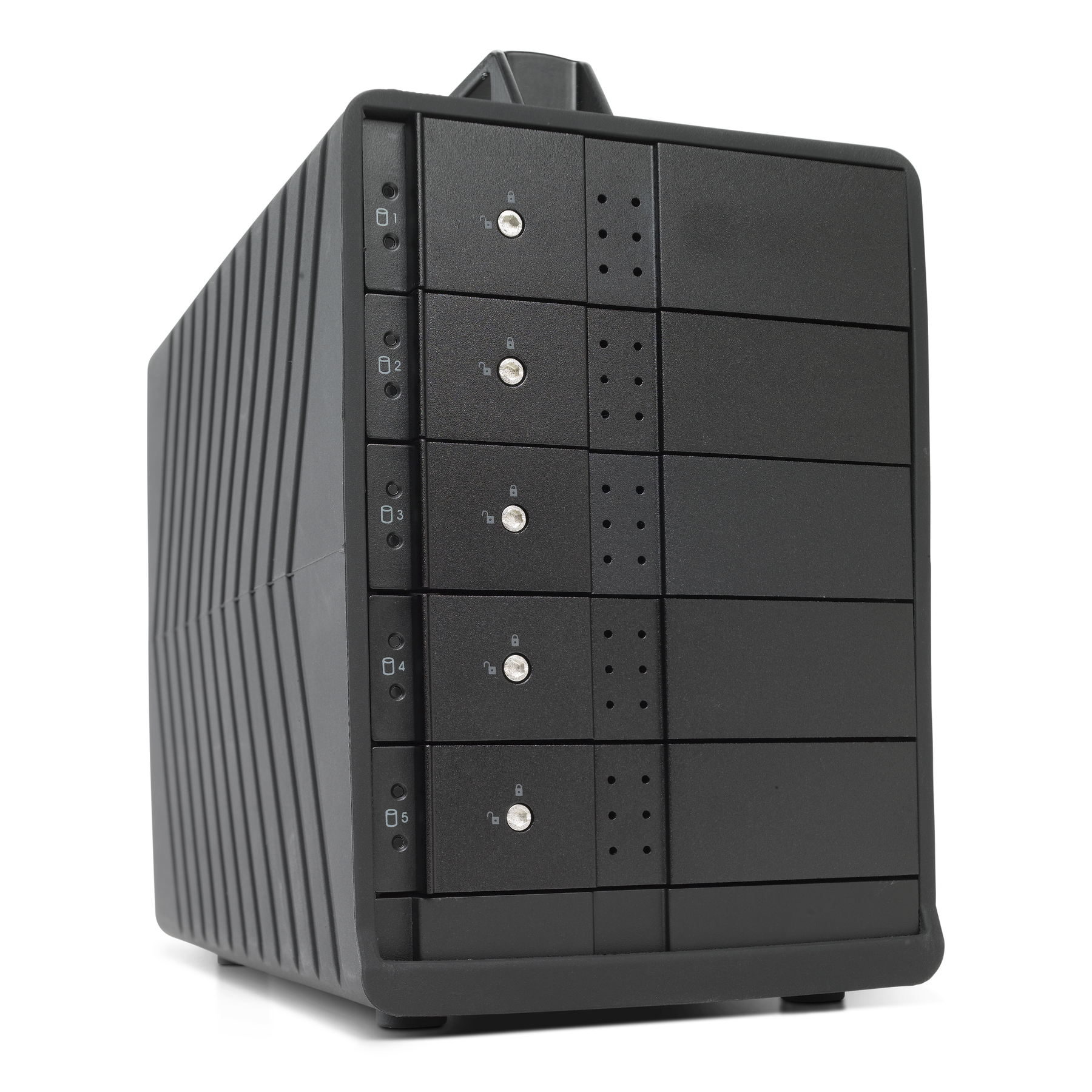 80TB Fortis USB4 5-Bay 40Gbps External Drive with SoftRAID