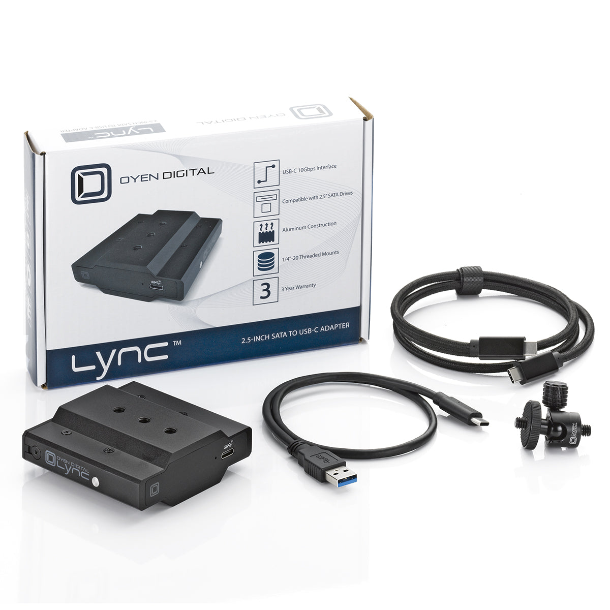 Oyen Digital Lync USB-C to SSD Camera Drive Dock