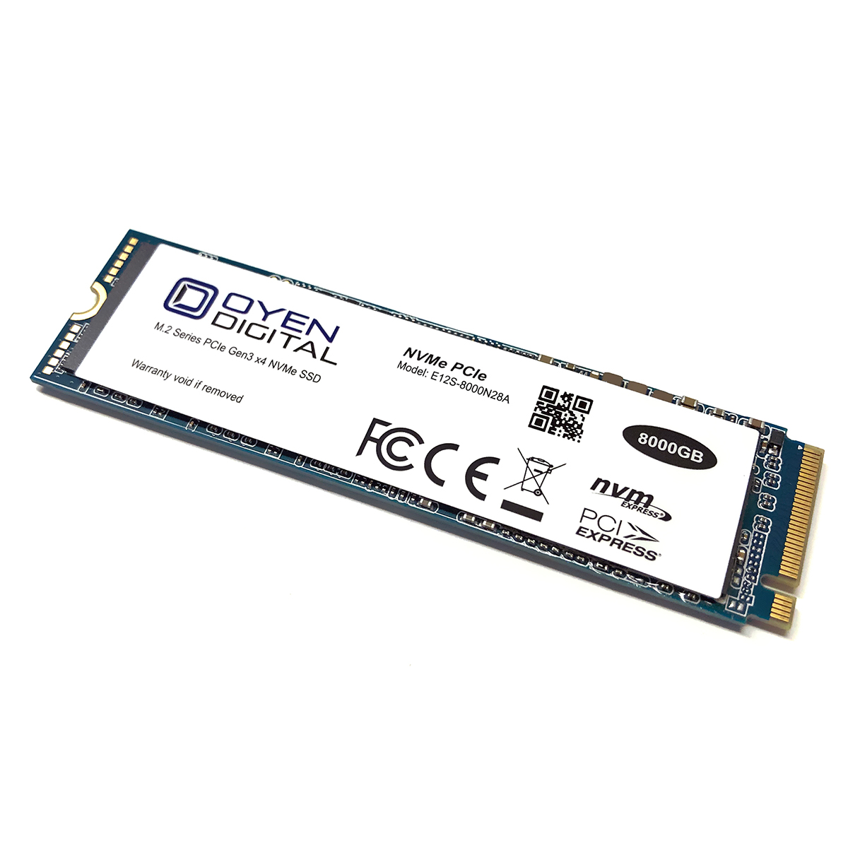Oyen Dash Pro 8TB M.2 2280 NVMe PCIe 3D SSD