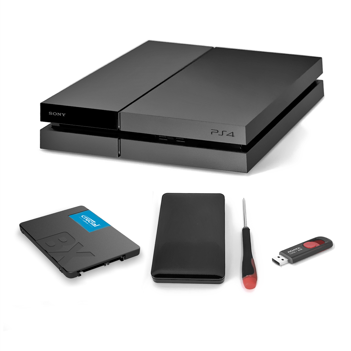 det er nytteløst Forstyrrelse legeplads Oyen Digital: Oyen Digital Solid State Upgrade Kit for Sony Playstation 4  (PS4) (2TB SSD)