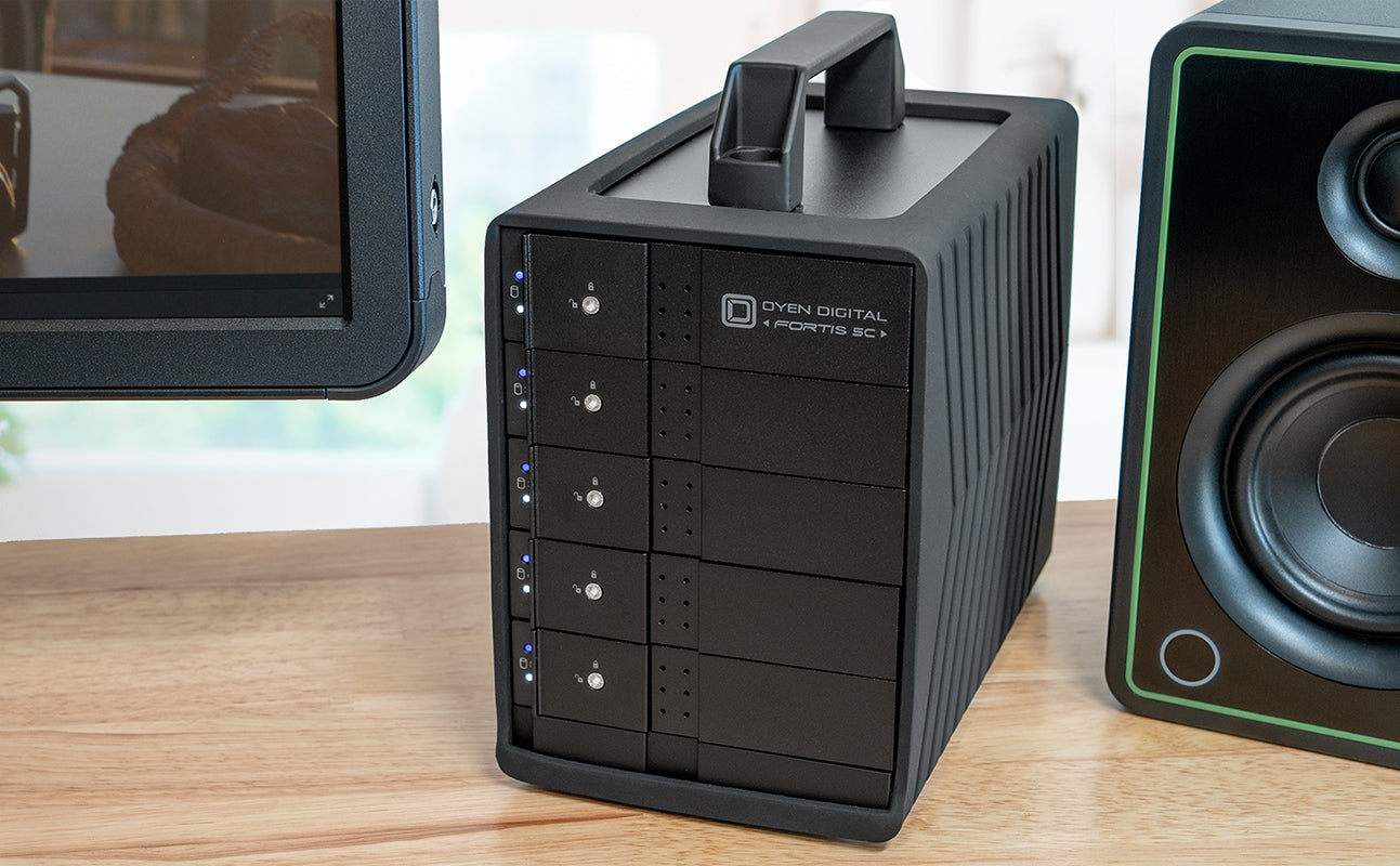Fortis 5C 5-Bay USB-C External Drive – Oyen Digital