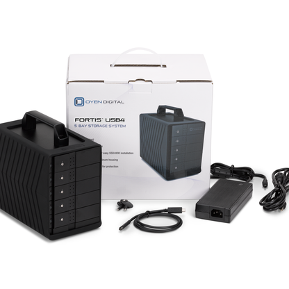 Fortis USB4 5-Bay 40Gbps External Drive