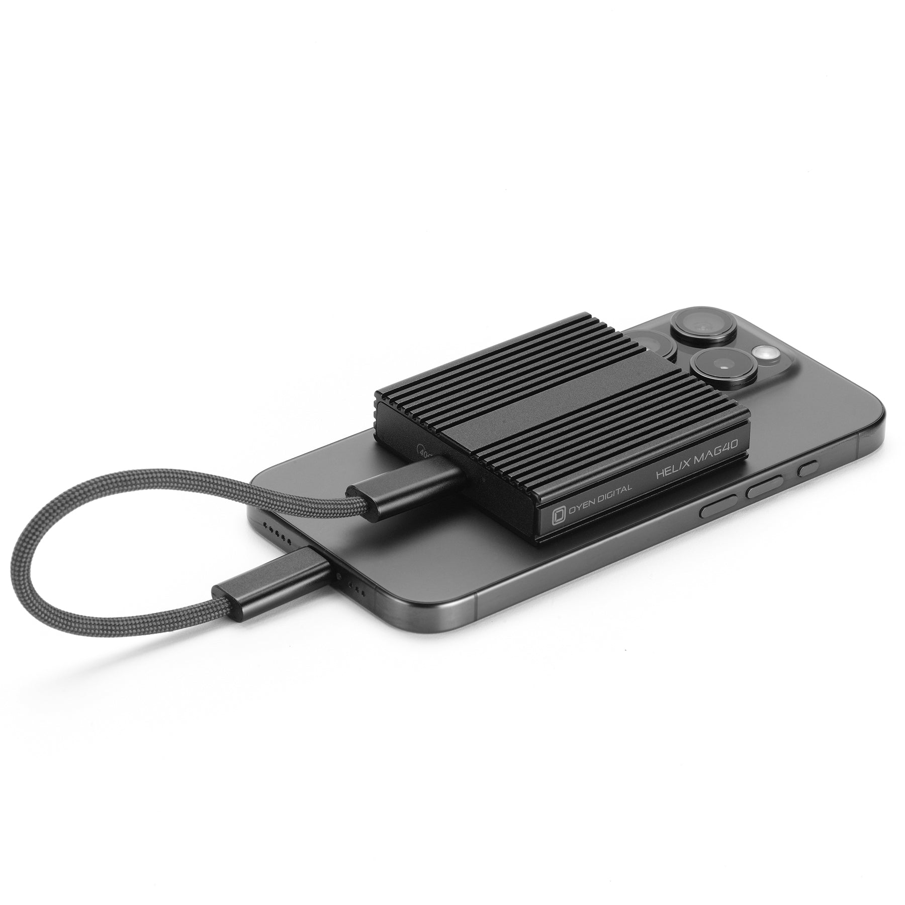 Helix Mag40 USB4 Portable Magnetic SSD, Up to 2800MB/s – Oyen Digital