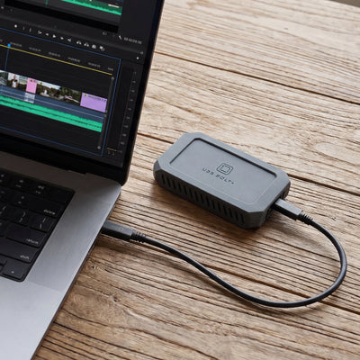 U35 Bolt+ USB4 (80Gbps) Portable USB-C SSD, Up to 6000 MB/sec