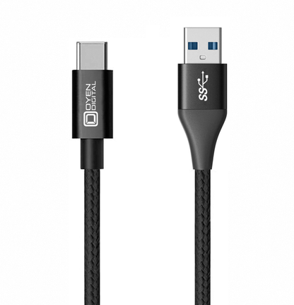 USB-C to USB-A Cable, 16-inch/ 0.4 M