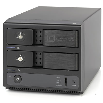 Mobius 2C RAID 2-Bay USB-C Hard Drive