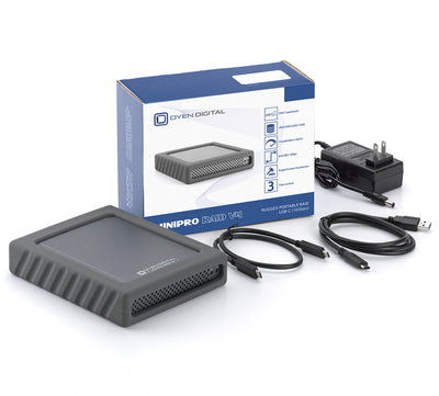 MiniPro RAID V4 USB-C (10Gbps) Dual Bay