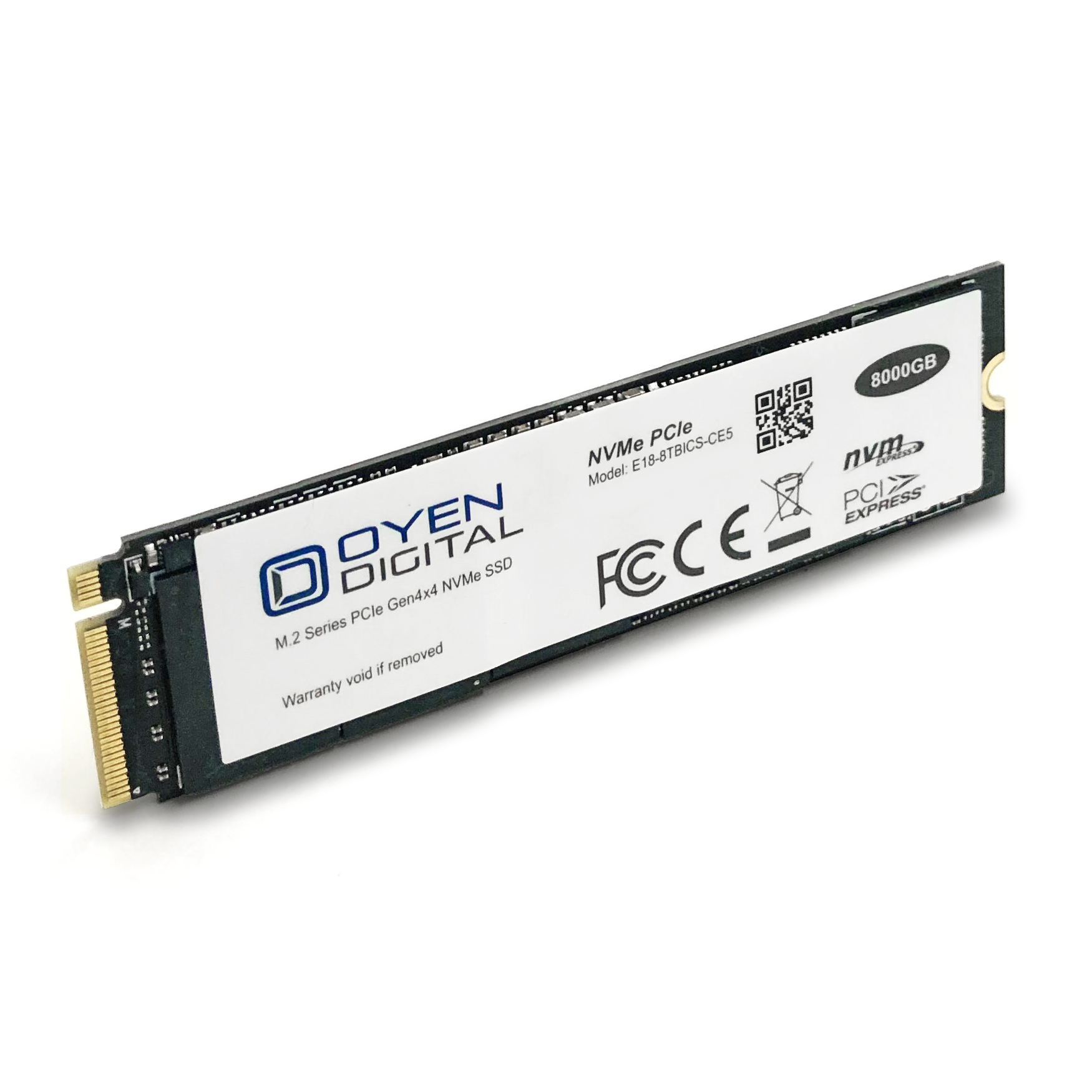 Oyen Digital 1TB M.2 2242 NVMe PCIe 3D TLC SSD - Tapes