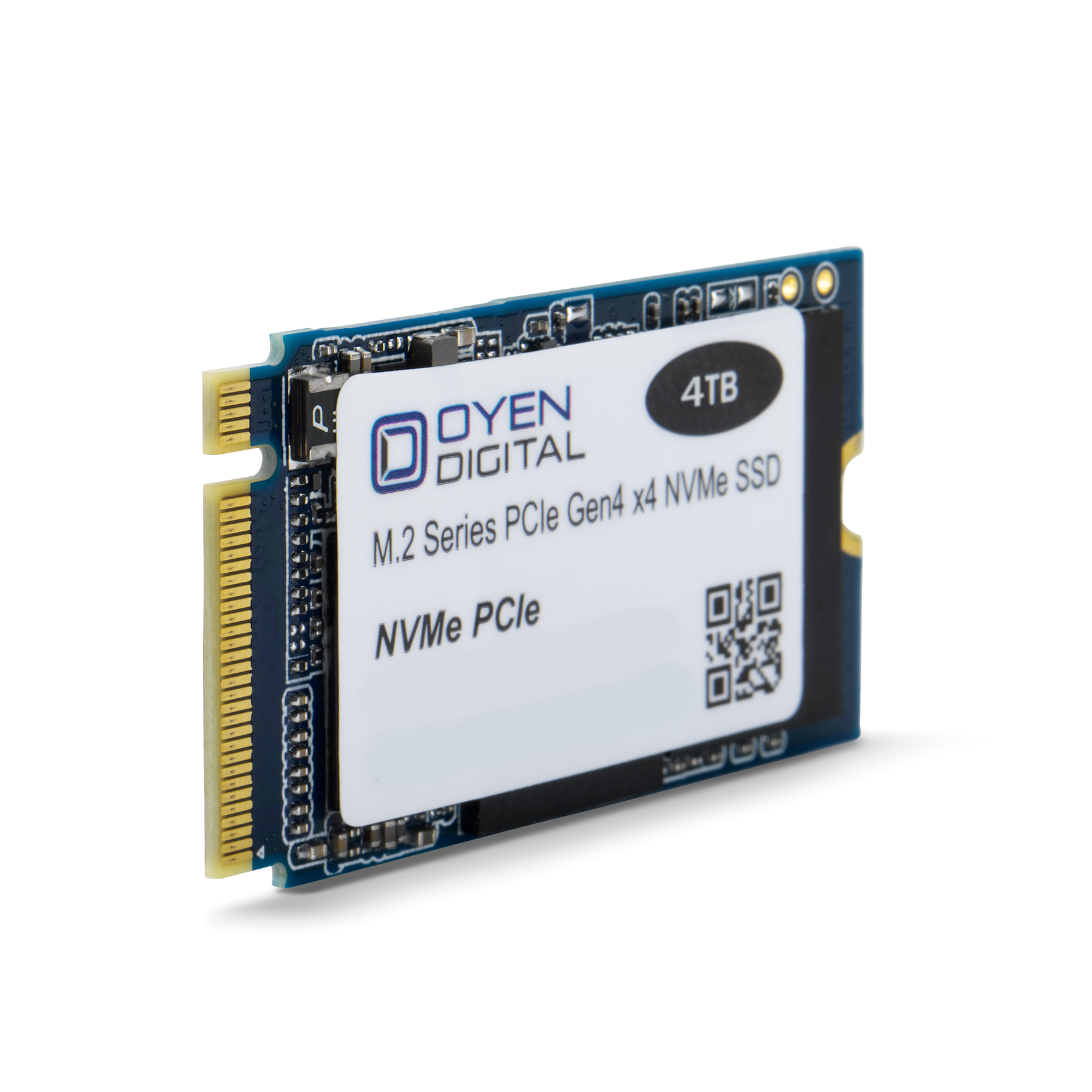 Oyen Digital: Oyen Digital 4TB M.2 2242 NVMe PCIe 3D TLC SSD