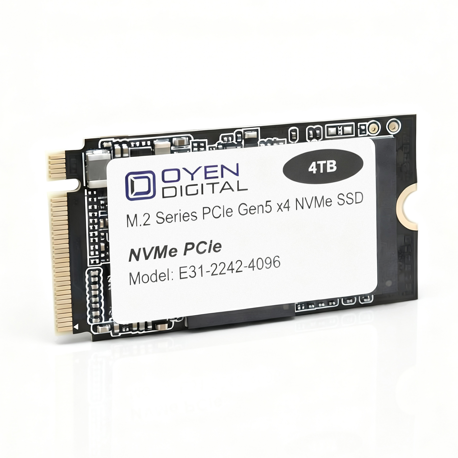 Oyen Digital: Oyen Digital M.2 2242 NVMe PCIe 3D TLC SSD