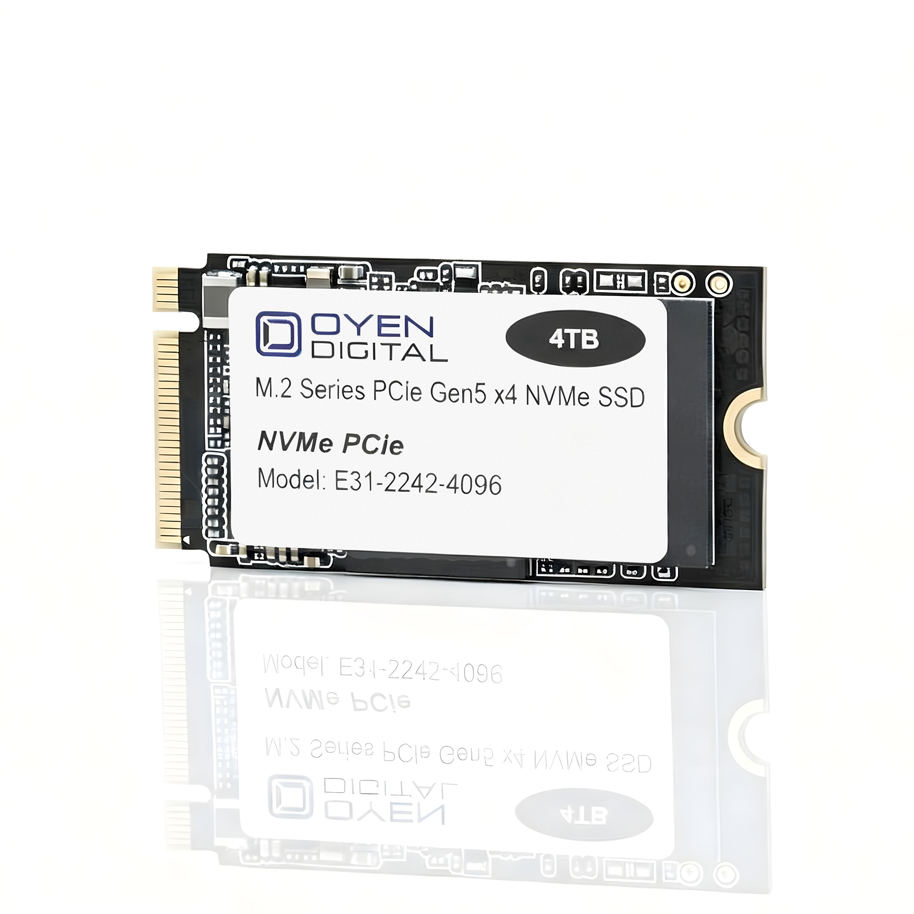 Oyen Digital: Oyen Digital M.2 2242 NVMe PCIe 3D TLC SSD
