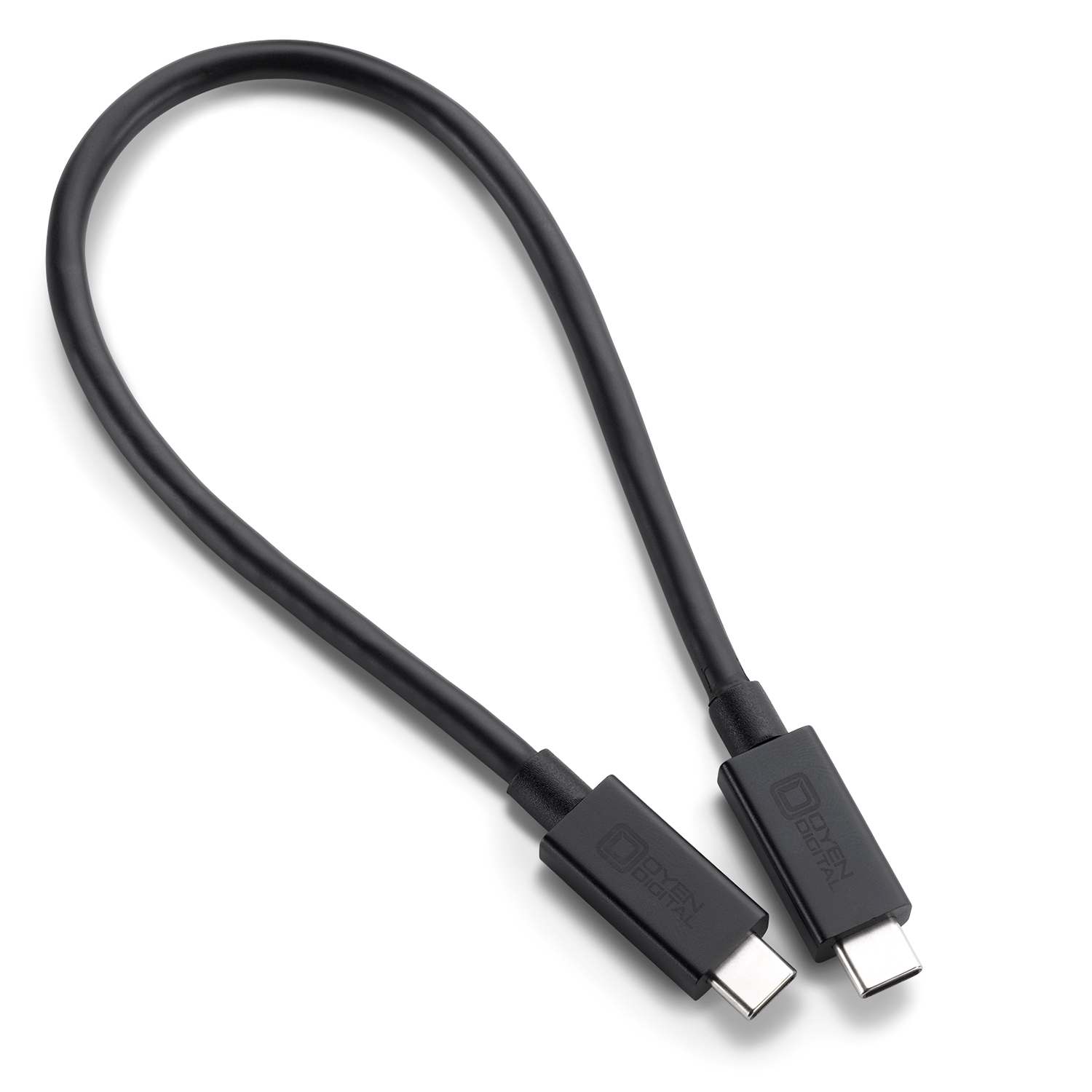 Oyen Digital USB4 Cable (40Gbps), 1ft (0.3M), 8K Video, 240W Charging